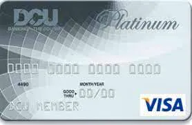 DCU Visa Platinum Credit Card
